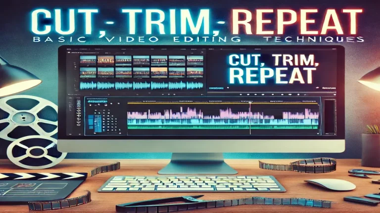 Cut, Trim, Repeat: Basic Video Editing Techniques for Beginners